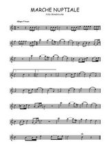 Marche nuptiale de Felix Mendelssohn